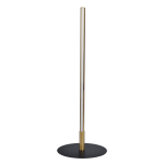 Dimond Black LED Table Lamp with On/Off Switch Round Metal Base