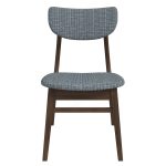 Eula  Dark Grey Dining Chair (Set Of 2)