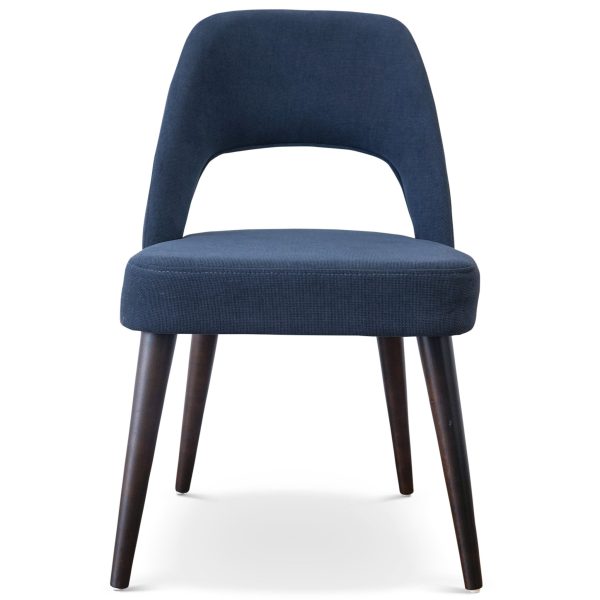 Juliana Mid Century Modern Blue Fabric Dining Chair (Set Of 2)