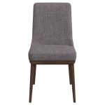 Kate  Grey Fabric Dining Chair (Set Of 2)