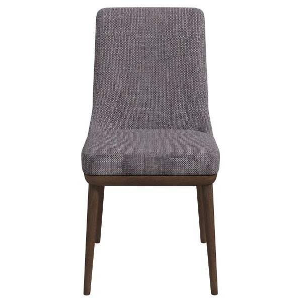 Kate  Grey Fabric Dining Chair (Set Of 2)