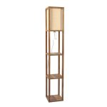 Pinnacle Shelf Floor Lamp For Bedroom/Living Room