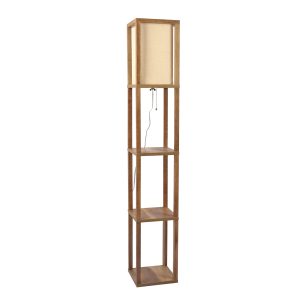 Pinnacle Shelf Floor Lamp For Bedroom/Living Room